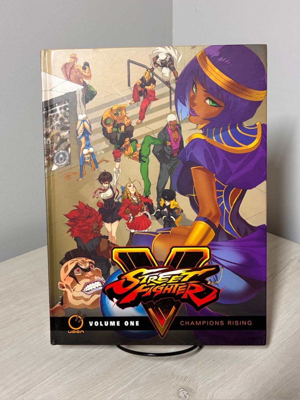Street Fighter V Champions Rising Ken Siu-Chong HB Vol 1 Udon Video Game Adapt